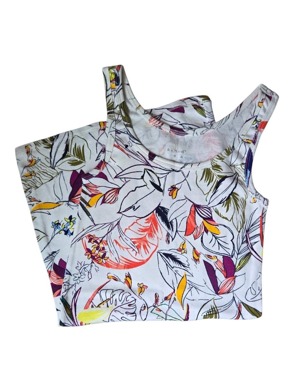 a new day Tropical Tank Top Size XS